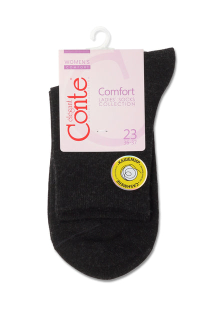 Viscose and Cashmere Socks Conte Comfort 000