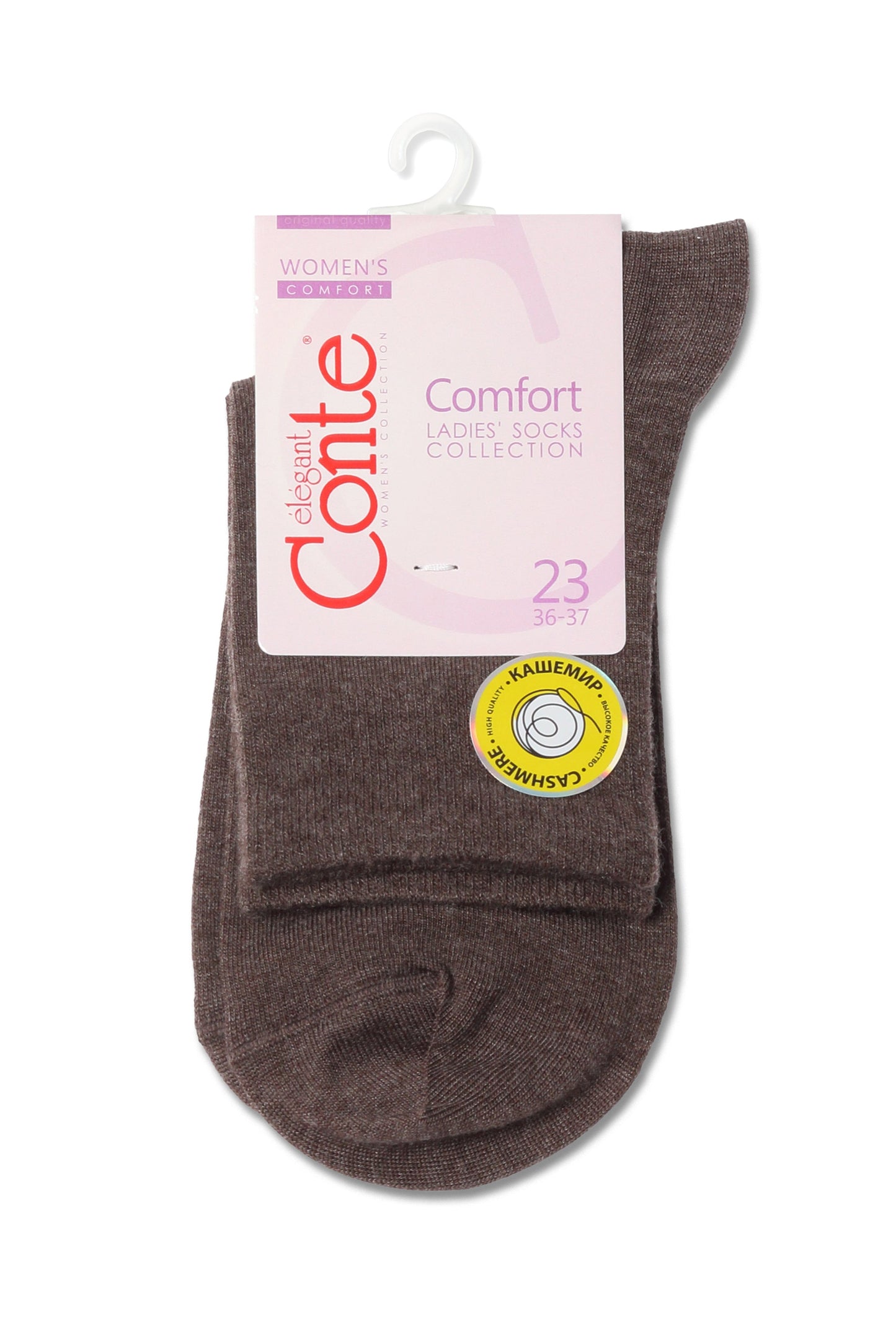 Viscose and Cashmere Socks Conte Comfort 000