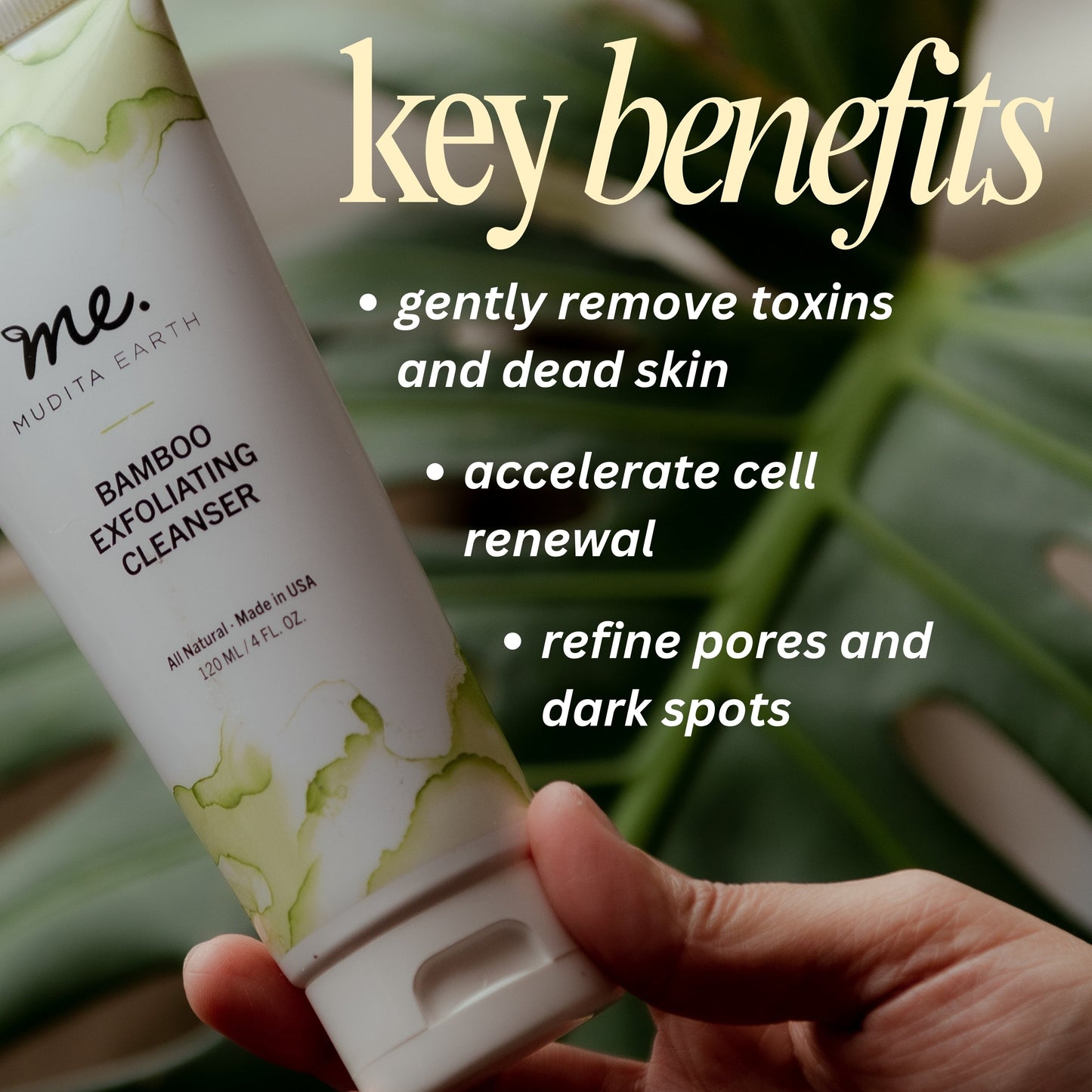 Bamboo Microdermabrasion Exfoliating Cleanser