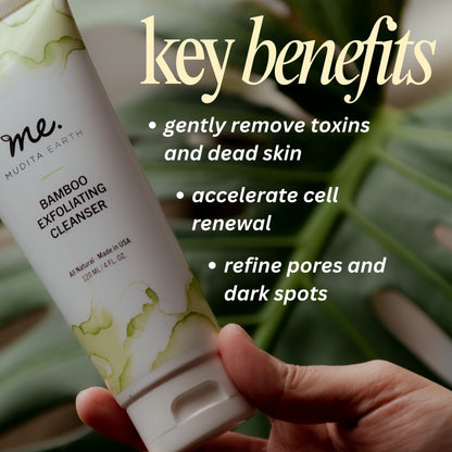 Bamboo Microdermabrasion Exfoliating Cleanser