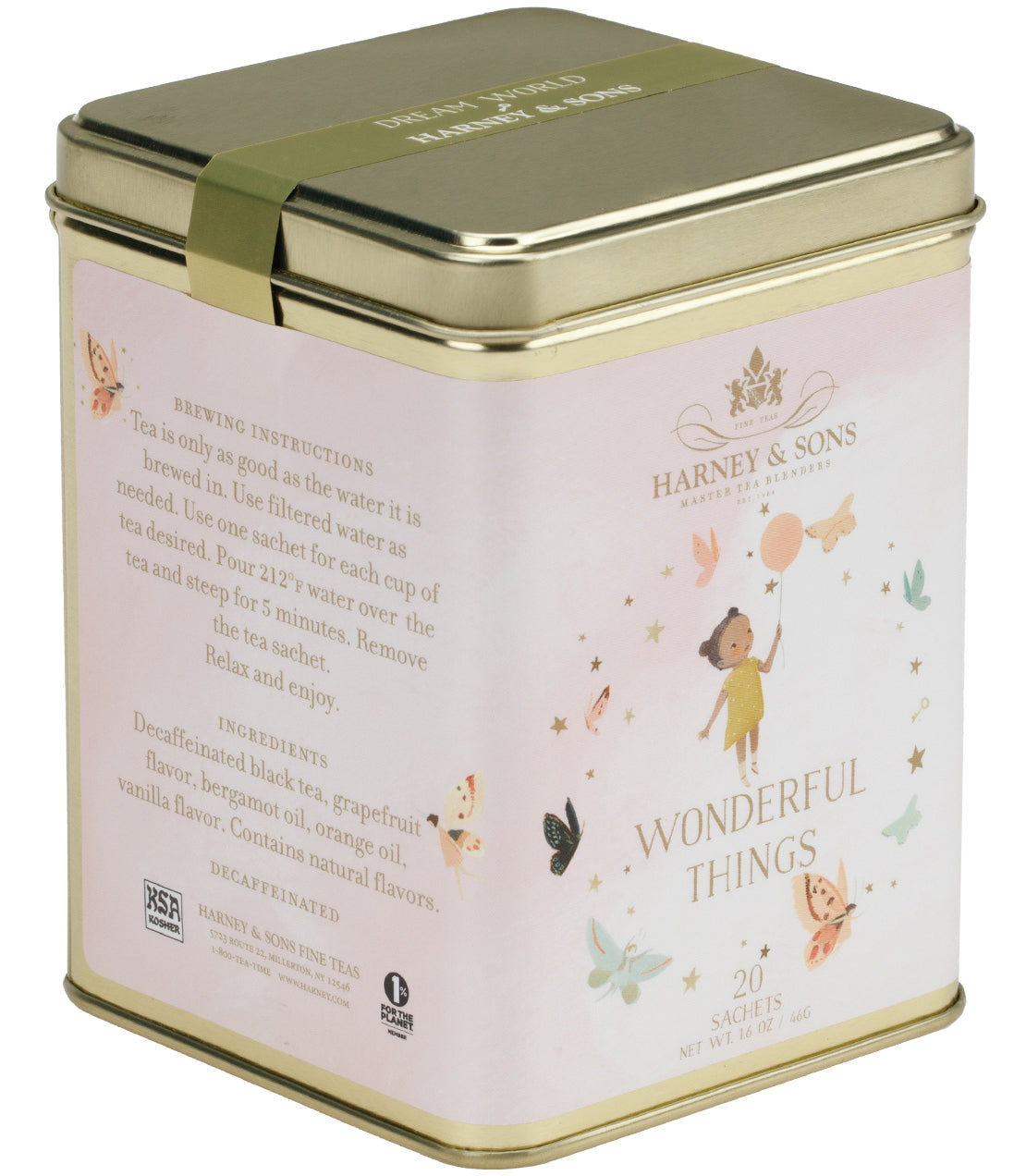 Wonderful Things: Girl, Tin of 20 Sachets
