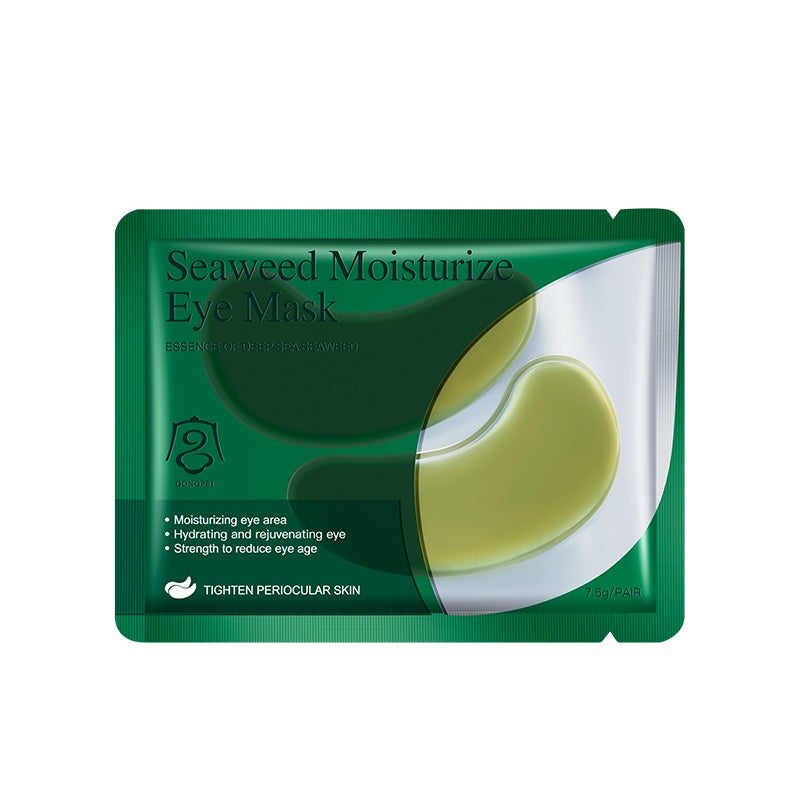 Gong Pei Gold Moisturizing And Firming, Seaweed Hydrating Eye Mask 7.5g  One  Contains 10 Small Packs.