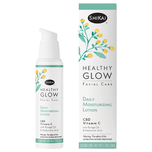 Shikai Healthy Glow Facial Care Daily Moisturizing Lotion, 1.7 Oz