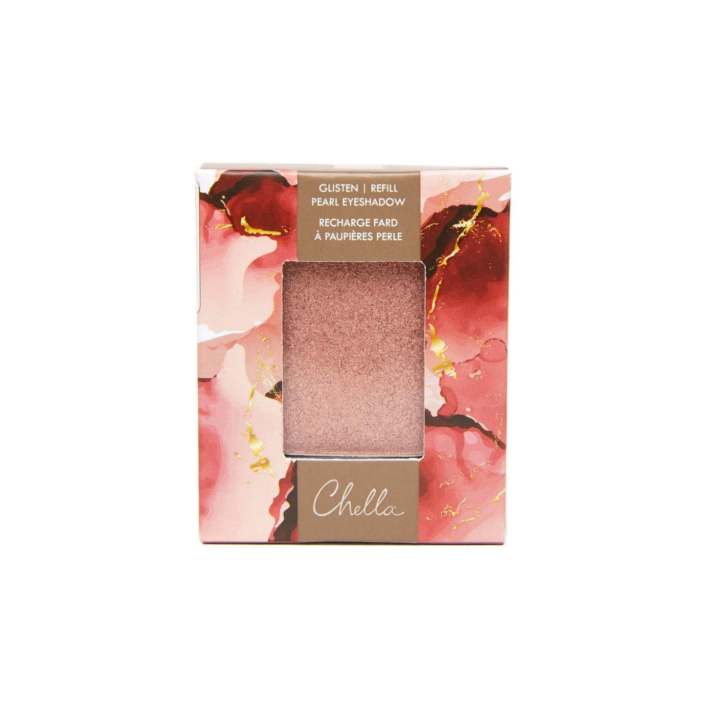 eyeshadow refill glisten pearl - light rose