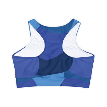 TT-069BL-24 Women Fully Lined, Padded Sports Bra