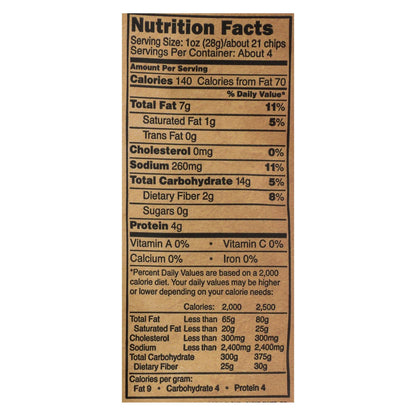 The Daily Crave - Quinoa Chips Himalayan Pink Salt - Case Of 8 - 4.25 Oz
