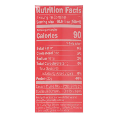 Ready Water Protein Pink Grapefruit - 20g Protein, Gluten-Free, Sugar-Free Hydration | Case of 12 (16.9 fl oz Each)