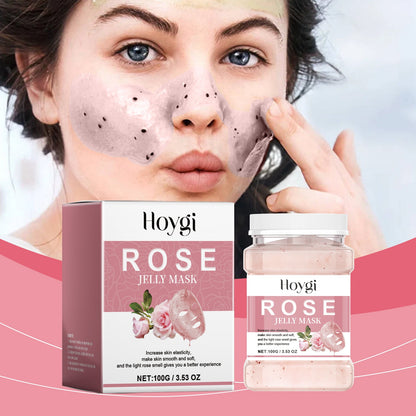 Hoygi Rose Hydrating Mask Powder Hydrating Treatment Smudge Mask Rose Essence Hydrating Mask Powder