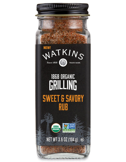 Watkins Sweet/Savory Rub Seasoning (Pack of 3 - 3.6 Oz)