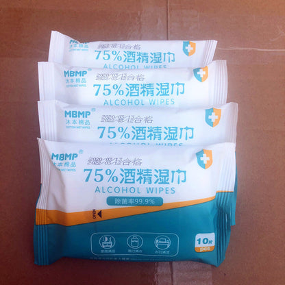 Ethanol alcohol sterilization wet wipes