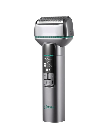 Rechargeable Electric Shaver with LED Display