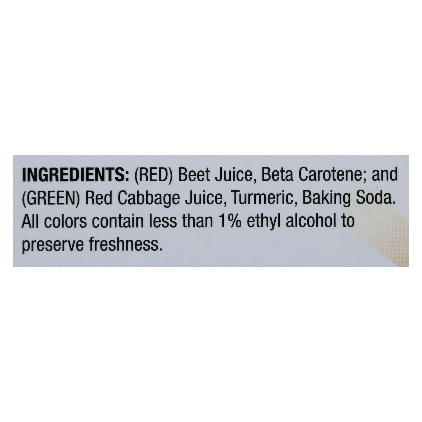 Color Garden - Food Color Natural Holiday Pack - Case Of 12 - 1 Ounce