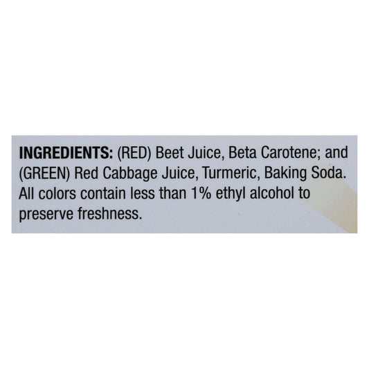 Color Garden - Food Color Natural Holiday Pack - Case Of 12 - 1 Ounce