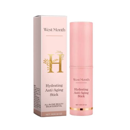 West&Month Fade Wrinkles Hydrating Stick, Moisturizing Lift Firming Hydrating Moisturizing Facial Stick