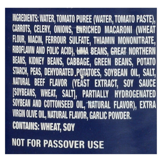 Streit's Minestrone Soup  - Case Of 12 - 15 Oz