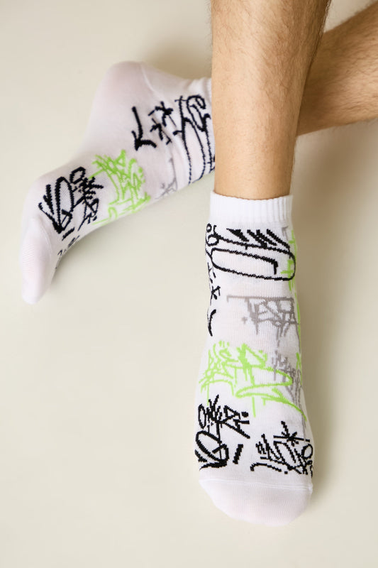 Conte Cotton Ankle Socks Diwari Happy 178