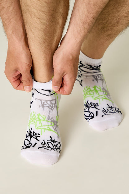 Conte Cotton Ankle Socks Diwari Happy 178