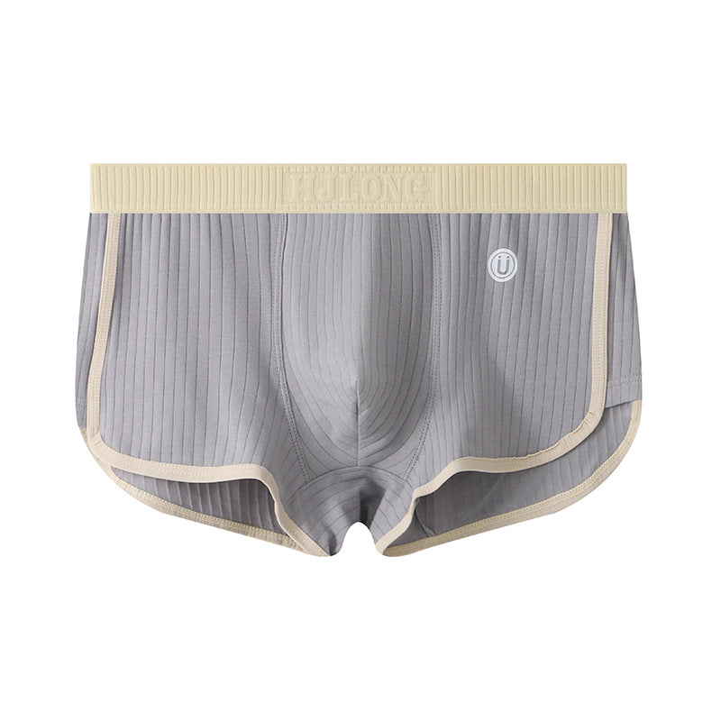 Men's Mid-waist Simple Fashionable Breathable Comfortable Boxers