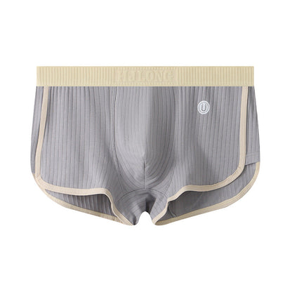 Men's Mid-waist Simple Fashionable Breathable Comfortable Boxers