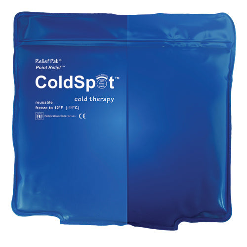 Reusable Cold Pack for Injuries - 5x7 Quarter Size - Heavy Duty Blue Vinyl