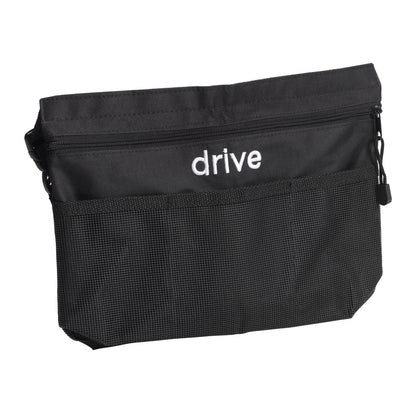 Walker Bag - Large Zippered Pouch & Mesh Pockets - 10.5 x 14 x 2