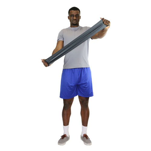 CanDo Black X-Heavy Exercise Band 6-Yard Roll - Resistance Training & Physical Therapy