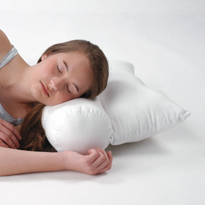 Alex Orthopedic Neck Roll Pillow - 21" x 17" - For Neck Support & Comfortable Sleep