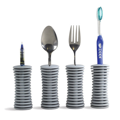 Universal Built-Up Utensil Handle - Ergonomic Grip for Arthritis - 4 Pack