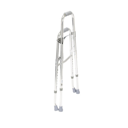 One-Handed Folding Side Walker Cane - 300lb Capacity, Lightweight 4lb Support