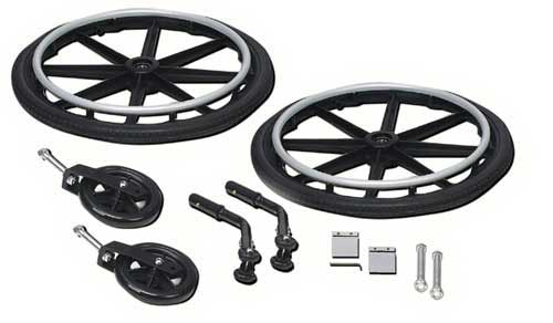 Super Hemi Kit for Sentra, Astaire & Viper Wheelchairs - Lowers Seat Height