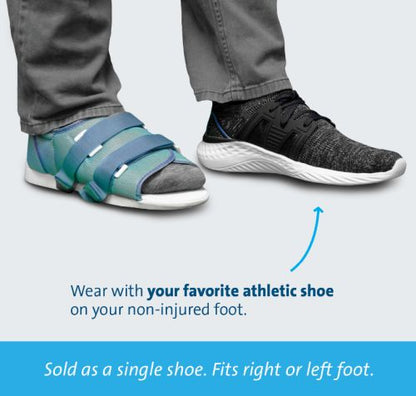 Darco Med-Surg Shoe - Post-Op Healing & Forefoot Control - Men's Size 6-8 Small - Single Shoe