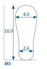 Darco Med-Surg Shoe - Post-Op Healing & Forefoot Control - Men's Size 6-8 Small - Single Shoe