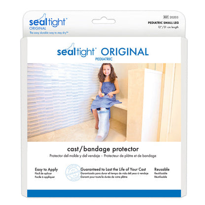 SEAL-TIGHT Original Cast Protector Pediatric Large Leg 32" - Waterproof Bath & Shower Cover