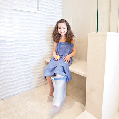SEAL-TIGHT Original Cast Protector Pediatric Medium Leg 17" - Waterproof Bandage Cover for Showering & Bathing