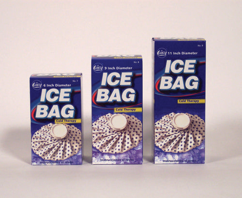 Large English Ice Bag for Injuries - Easy Fill, Secure Seal (11")