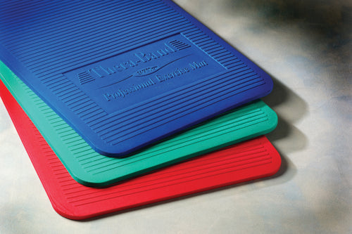 TheraBand Green Exercise Mat - 24 x 75 x 0.6 Inch - Cushioned Support for Injury Prevention