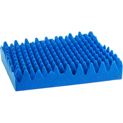 Convoluted Foam Wheelchair Cushion - 18 x 16 x 2 Inch - Pressure Relief
