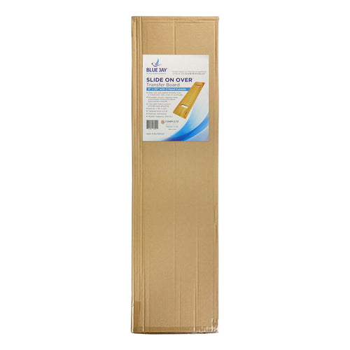 Slide On Over Transfer Board - 8 x 30 Hardwood Patient Mobility Aid
