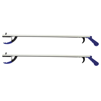 Lightweight 32" Reacher Grabber 2-Pack with Magnetic Tip | Long Arm Reaching Aid