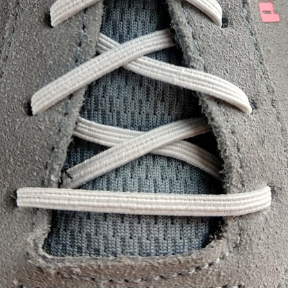 Fit To Be Tied Elas-White Elastic Shoe Laces - 24 pr - Slip-On Dressing Aid