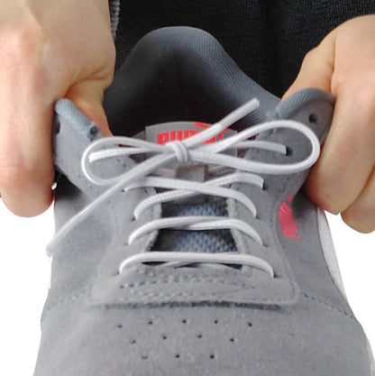 Fit To Be Tied Elas-White Elastic Shoe Laces - 24 pr - Slip-On Dressing Aid