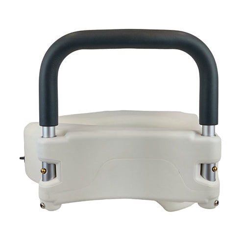 Bathroom Perfect 5" Raised Toilet Seat with Locking Mechanism & Padded Arms - Case of 2