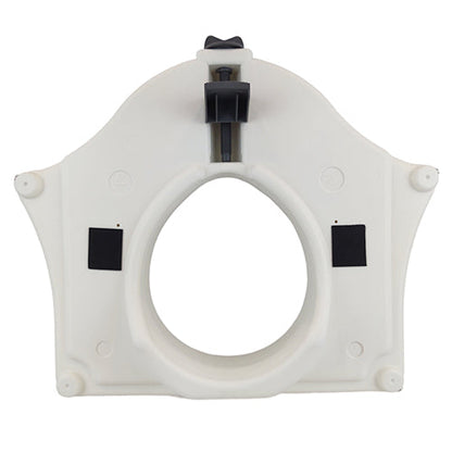 Bathroom Perfect 5" Raised Toilet Seat with Locking Mechanism & Padded Arms - Case of 2