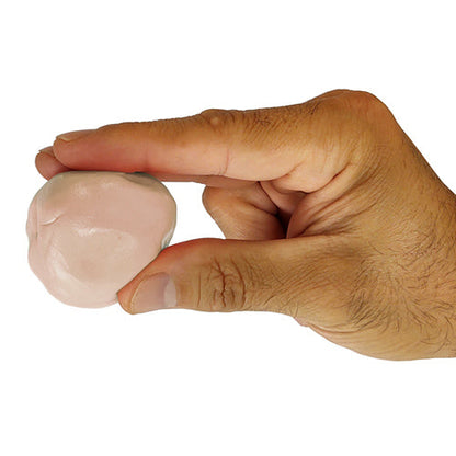 XXSoft Hand Therapy Putty 2 oz - Squeeze 4 Strength Light Beige - Hand & Finger Exercise