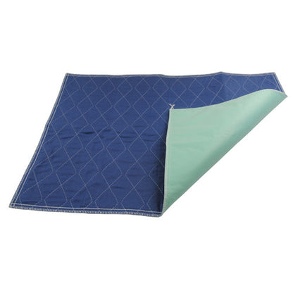 Blue Jay Reusable Absorbent Chair Pad 18 x 24 Navy Blue, 2-Pack