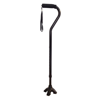 Blue Jay Quad Cane - Aluminum Offset Walking Cane with 30-39" Adjustable Height