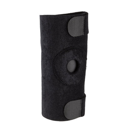 Blue Jay Adjustable Open Patella Knee Support - Black L/XL - Neoprene Stabilizing Brace