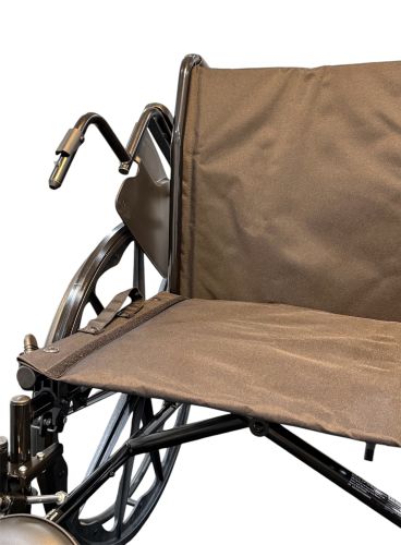 18" K3 Wheelchair with Elevating Leg Rests, Adjustable Seat Depth & Flip-Back Arms