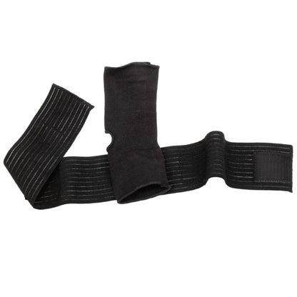 Blue Jay Adjustable Ankle Support Wrap - Medium (8-9) - Black - Pain Relief & Injury Protection
