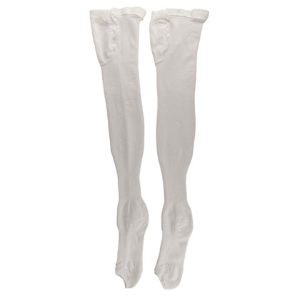 Anti-Embolism Stockings Sm/Lg, 15-20 mmHg, Thigh High, Inspection Toe - Graduated Compression for Non-Ambulatory Patients